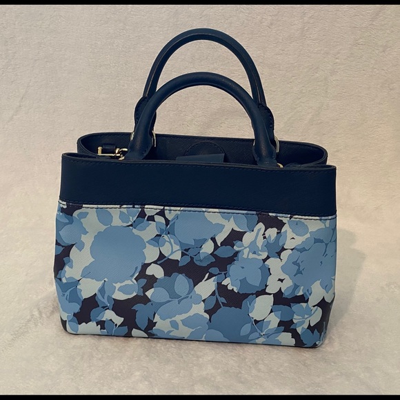 Michael Kors Blue Purse and Wallet - Picture 4 of 11